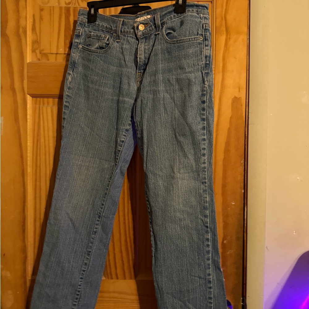 Levi's Women's Straight Leg Blue Jeans